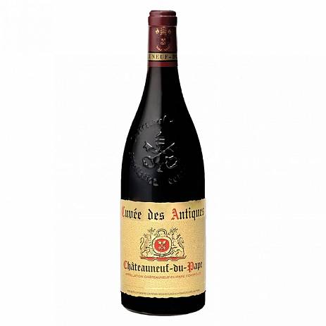Вино  Cuvee des Antiques Chateauneuf-du-Pape AOC  Кюве дез Антик Шато