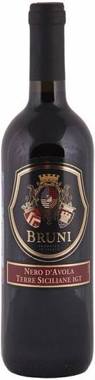 Вино  Bruni Nero d'Avola  Terre Siciliane IGT   Бруни  Неро д'Авола  Т