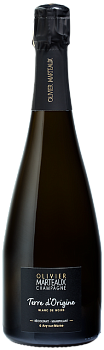 Шампанское  Olivier Marteaux Terre d’Origine Blanc de Noirs Brut Nature   2005 750 мл 12%