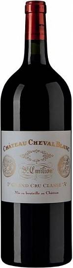 Вино Chateau Cheval Blanc St-Emilion AOC 1-er Grand Cru Classe   1989  1500 мл 