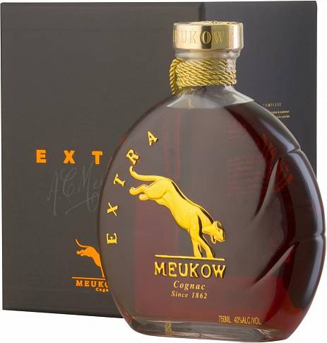 Коньяк Meukow Extra gift box 700 мл