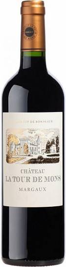 Вино Chateau La Tour de Mons Margaux AOC  2013 750 мл