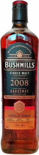 Виски Bushmills  2008  Бушмилз Коллекция 2008   700 мл 55,1 %