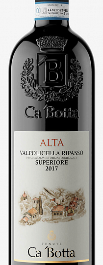 Вино Ca'Botta ALTA Valpolicella Ripasso DOC Superiore    2018 750 мл
