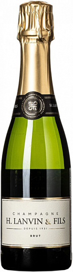 Шампанское Champagne H. Lanvin & Fils Brut 2019 375 мл 12.5%