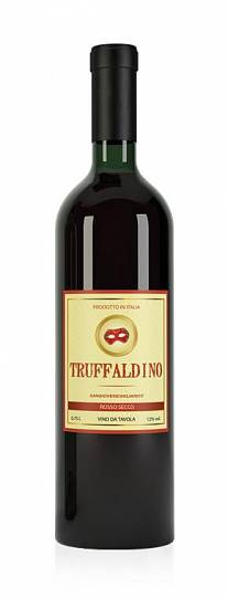 Вино столовое Truffaldino Труффальдино красное сухое 7