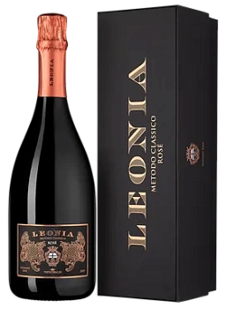 Игристое вино Frescobaldi Leonia Rose Extra Brut gift box  2019 750 мл
