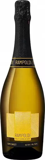 Игристое вино Rampoldi Semi-Sweet  2022 750 мл 