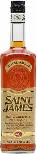 Ром St James Rum Agricole  Royal Ambre  700 мл