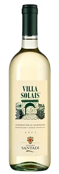 Вино Santadi  Villa Solais Vermentino di Sardegna DOC 2023 750 мл