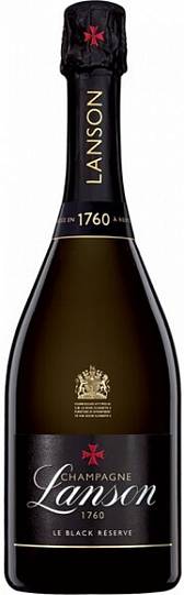 Шампанское Lanson Le Black Reserve Brut  2015 750 мл 