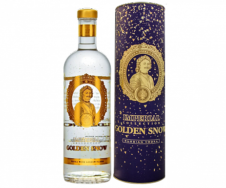 ВОДКА IMPERIAL COLLECTION GOLDEN SNOW    1000 мл