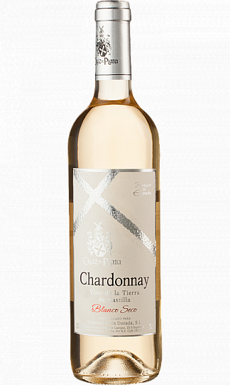 Вино  Cruz de Plata Chardonnay seco CRUZ de PLATA Крус де Плата Шардо
