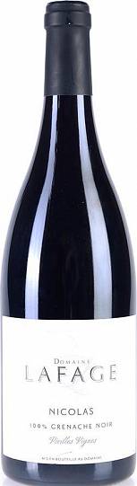 Вино Domaine Lafage IGP Cotes Catalanes Nicolas Vieilles Vignes   2015 750 мл