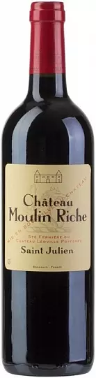 Вино Chateau Moulin Riche Saint-Julien 2017 750 мл 13%