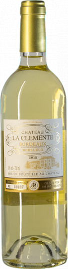 Вино Chateau La Clemente Bordeaux white sweet    2015  2017 750 мл