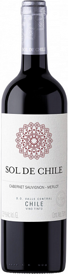 Вино Sol de Chile Cabernet Sauvignon-Merlot Valle Central DO  Соль де Чили 