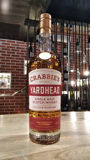 Виски Crabbie's Yardhead Single Malt Scotch    700 мл