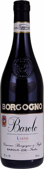 Вино Borgogno Barolo Liste DOCG   2015 750 мл