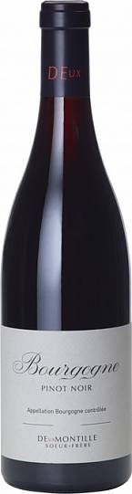 Вино Deux Montille Soeur-Frere  Bourgogne AOC Pinot Noir  2014  750 мл
