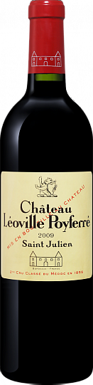 Вино Chateau Leoville Poyferre Saint-Julien AOC 2009 750 мл