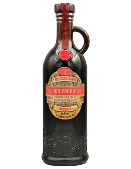 Ром El Ron Prohibido  Reserva 12 years  1,750 л