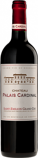 Вино Chateau Palais Cardinal  Saint-Emilion Grand Cru  2016  750 мл  13%