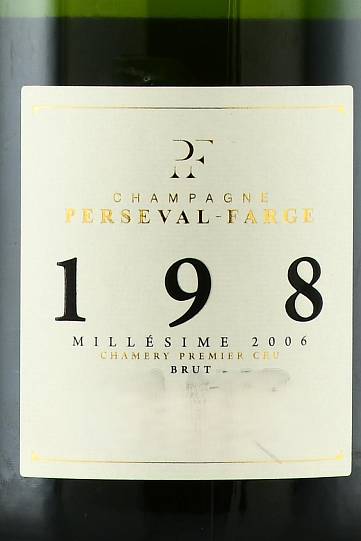 Шампанское Champagne Perseval-Farge 198  2006  750 мл  