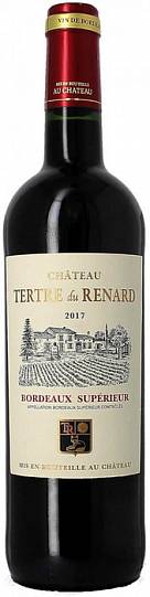 Вино  Chateau Tertre du Renard Bordeaux Superieur AOC Vignobles Bonhur  Шато Те