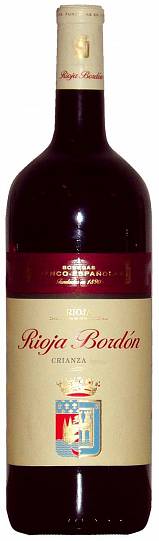 Вино RIOJA BORDON CRIANZA 2015 RIOJA D.O.Ca. «РИОХА БОРДОН» КРИАНС