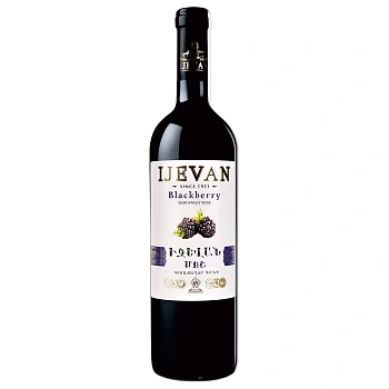 Вино Иджеван Ежевика полусладкое  750 мл