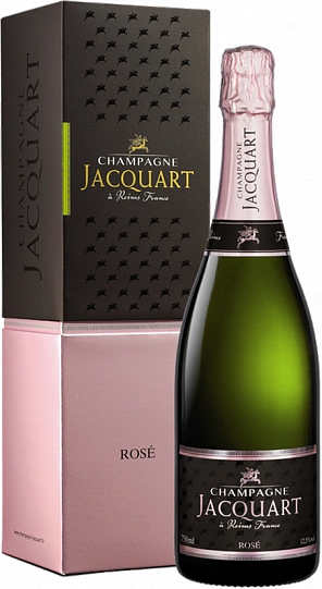 Шампанское Jacquart Rose Mosaique gift box Жакарт Розе Мозаик в