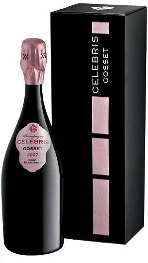 Вино Gosset Celebris Rose Extra Brut Селебрис Розе Экстра Брют 