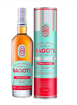 Виски Bagots Triple Batch gift box 700 мл 43%