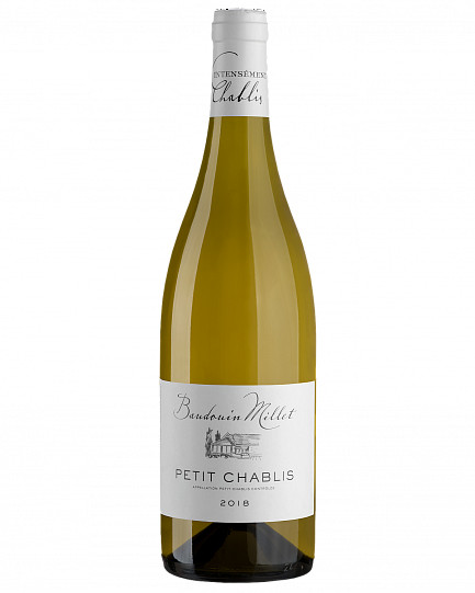 Вино Domaine Millet  Baudouin   Petit Chablis    2018 750 мл