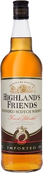 Виски  Highland's Friends  Blended 700 мл  40%