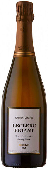 Шампанское Leclerc Briant Brut Reserve Champagne AOC Леклер Брийе Б