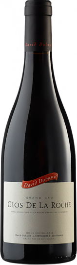 Вино  David Duband Clos de la Roche Grand Cru   2019 750 мл 14 %