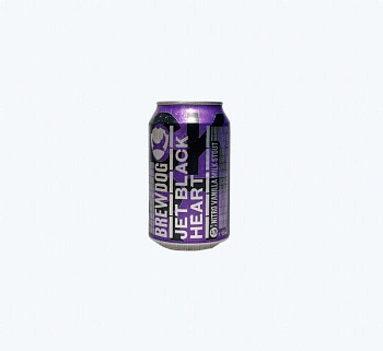 Пиво Brewdog Jet Black Heart/Брюдог "Джет Блэк Харт" 330 мл