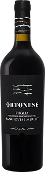 Вино Ortonese Sangiovese Merlot Puglia IGT Caldora 2021   мл 12,5 %
