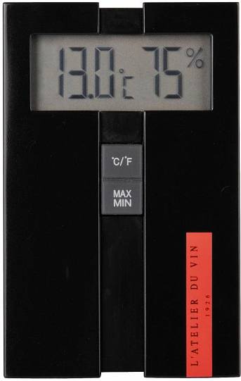 Цифровой термометр L'Atelier du Vin  Hygro-thermo digital station  Циф