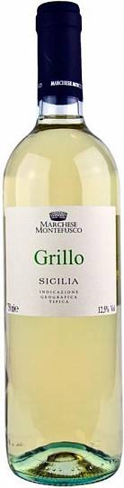 Вино  Marchese Montefusco Grillo  Sicilia IGT    2016  750 мл