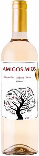 Вино Aguirre  "Amigos Mios" Sauvignon Blanc-Chardonnay-Moscatel  2017 750 м