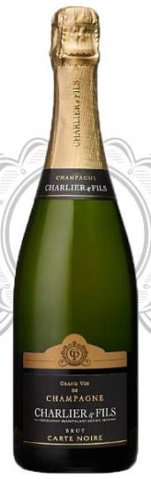 Шампанское  CHARLIER & FILS Carte Noire Brut  2017 750 мл 12,0%