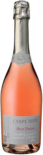 Игристое вино Chateau Carpe Diem, Brut Nature Rose, 2021  750 мл  12,5%