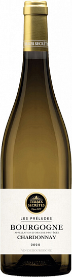 Вино Terres Secretes  Les Preludes Chardonnay Bourgogne AOC Террес Сикрет