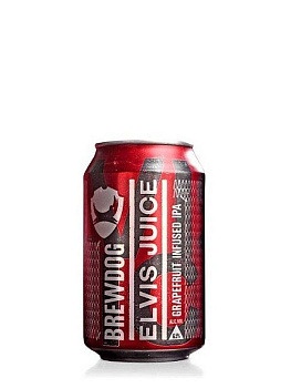 Пиво BrewDog Elvis Juice БрюДог Элвис Джус жестянная банка 330 мл