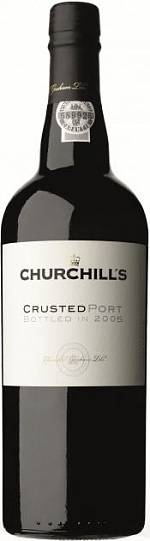 Портвейн Churchill's Crusted Port  bottled in     2006  750 мл