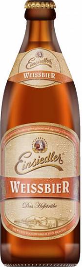 Пиво "Einsiedler"  Weissbier   "Айнзидлер"  Вайсби