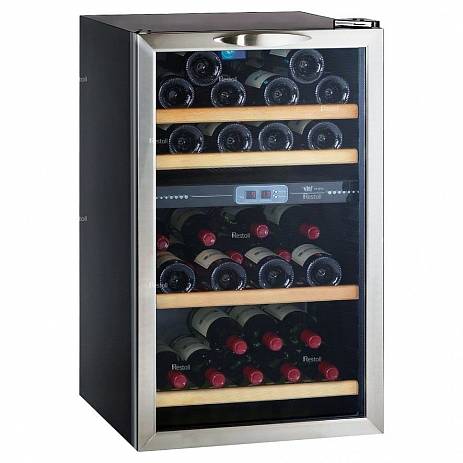 Двухзонный винный шкаф, Climadiff модель CV41DZX 